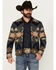 Image #1 - Pendleton Men's Colton Printed Zip Jacket, Grey, hi-res