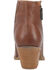 Dingo Women's Nirvana Fashion Booties - Snip Toe , Brown, hi-res
