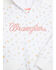 Image #2 - Wrangler Toddler Girls' Flower Print Logo Hoodie, White, hi-res