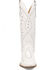 Image #4 - Dingo Women's Pretty 'N Pink Western Boots - Snip Toe, White, hi-res