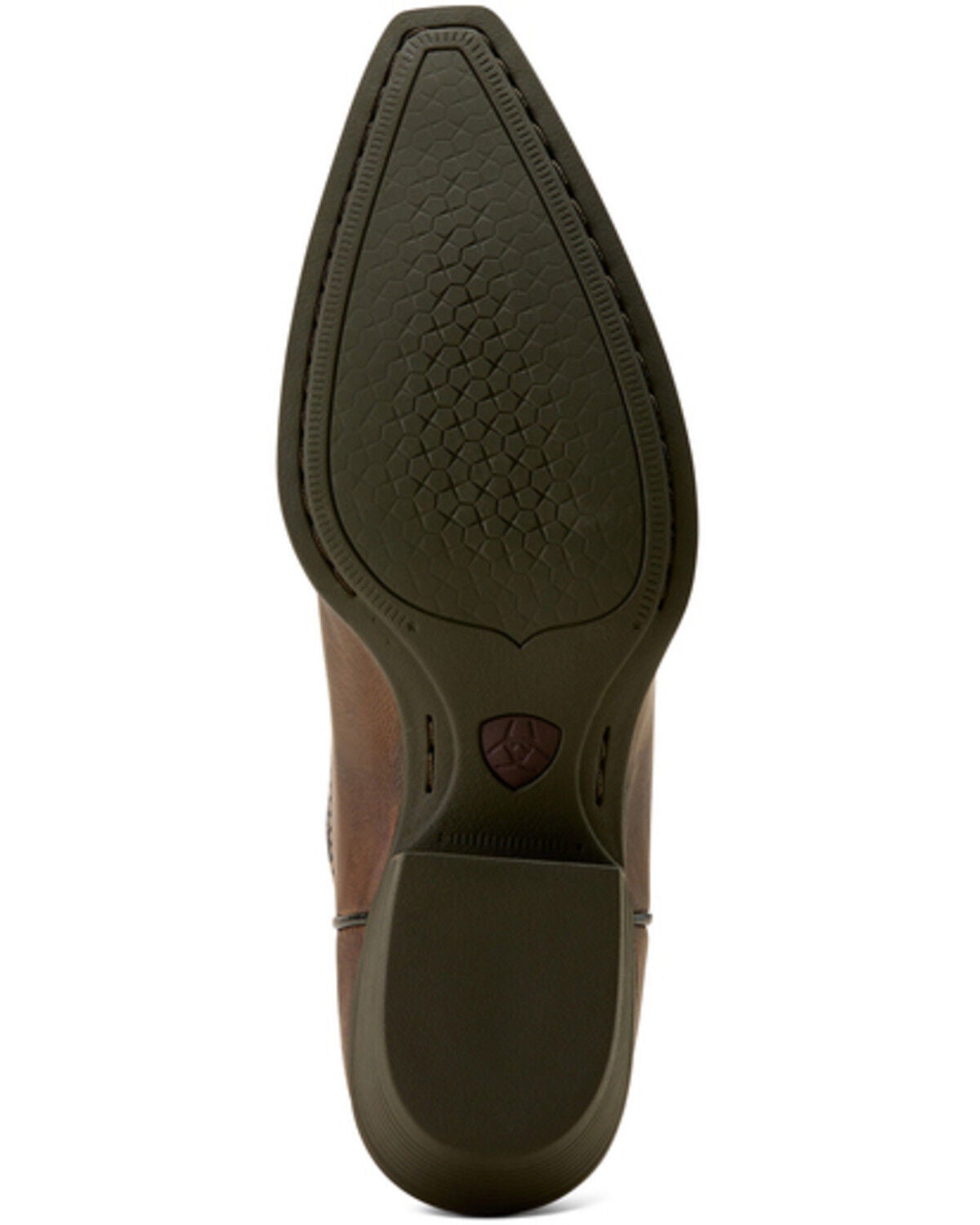 Image #5 - Ariat Women's Lacona Western Booties - Snip Toe, Brown, hi-res
