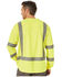 Image #2 - Wrangler Riggs Men's Safety High Visibility Long Sleeve Work T-Shirt, Yellow, hi-res