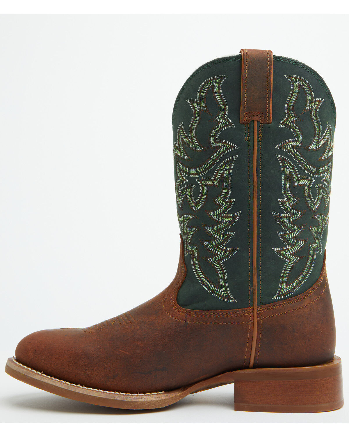 Image #3 - Justin Men's Wild Bill Performance Western Boots - Round Toe, Brown, hi-res