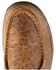 Image #6 - Roper Men's Ostrich Print Rugged Sole Shoes, Brown, hi-res