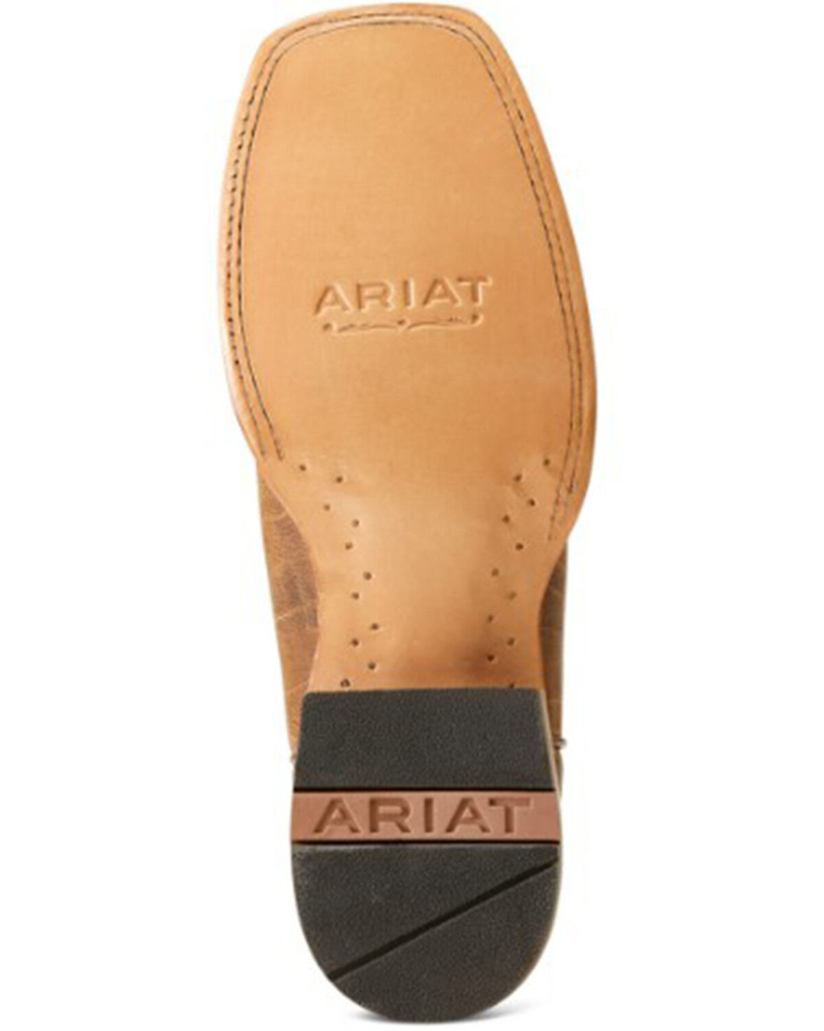 Image #5 - Ariat Men's Cowboss Western Boots - Broad Square Toe, Brown, hi-res