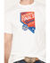 Image #3 - Authentics Men's NFR Short Sleeve Graphic T-Shirt, White, hi-res