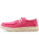 Image #2 - Ariat Girls' Hilo Casual Shoes - Moc Toe , Pink, hi-res