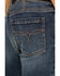 Image #4 - Shyanne Little Girls' Althea Floral Embroidered Flare Stretch Denim Jeans, Medium Wash, hi-res