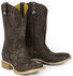 Tin Haul Men's Triangles Western Boots - Square Toe, Brown, hi-res