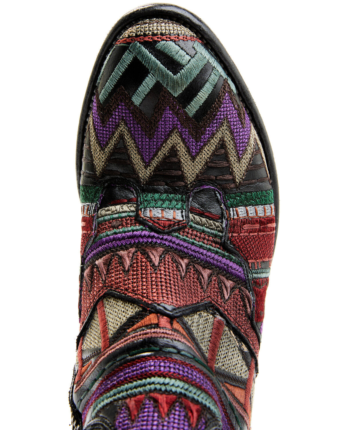 Image #6 - Marco Delli Women's Senegal Fashion Booties - Round Toe, Black, hi-res