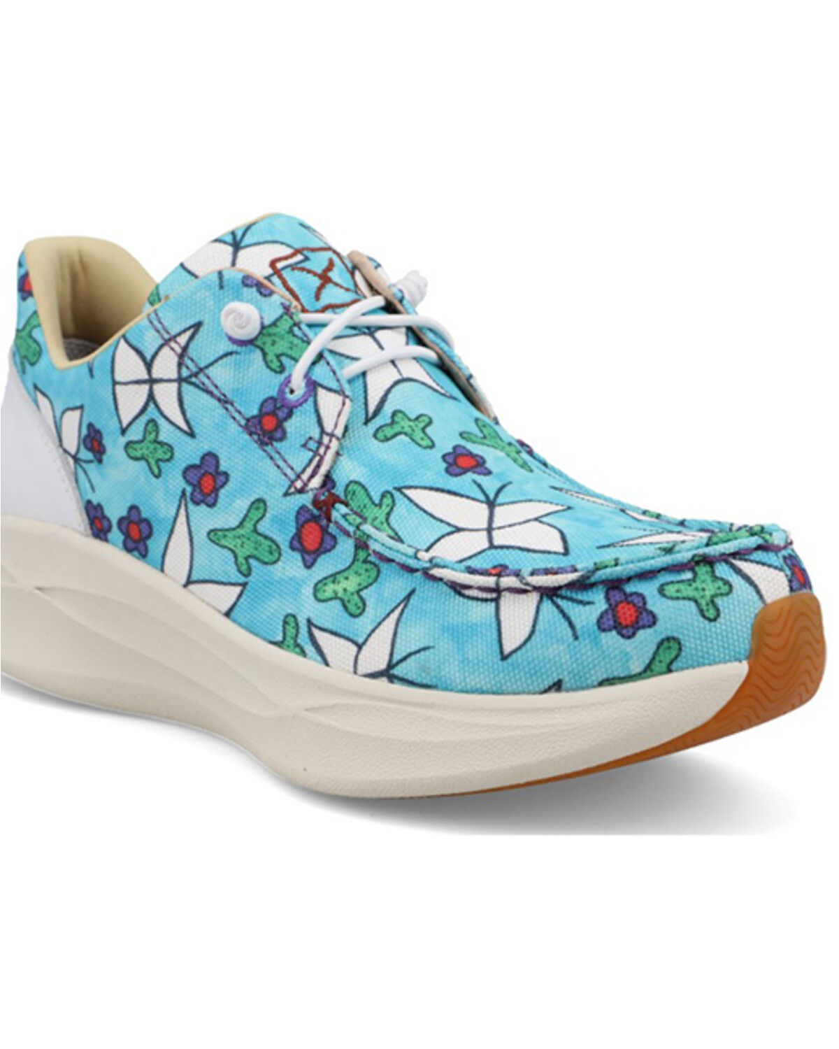 Image #1 - Twisted X Women's Feather X™ Casual Shoes - Moc Toe, Aqua, hi-res