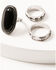 Image #3 - Idyllwind Women's Kensington Ring Set - 5 Piece, Silver, hi-res
