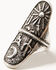 Image #3 - Shyanne Women's 5-piece Silver & Turquoise Floral Cactus Arrow Ring Set, Silver, hi-res