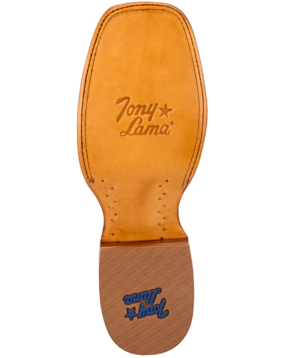 Image #7 - Tony Lama Men's Blaine Exotic Ostrich Western Boots - Broad Square Toe, Brown, hi-res
