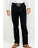 Image #1 - Wrangler Men's Black Casual Pleated Front Western Pants, Black, hi-res