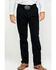 Image #1 - Wrangler Men's Black Casual Pleated Front Western Pants , Black, hi-res