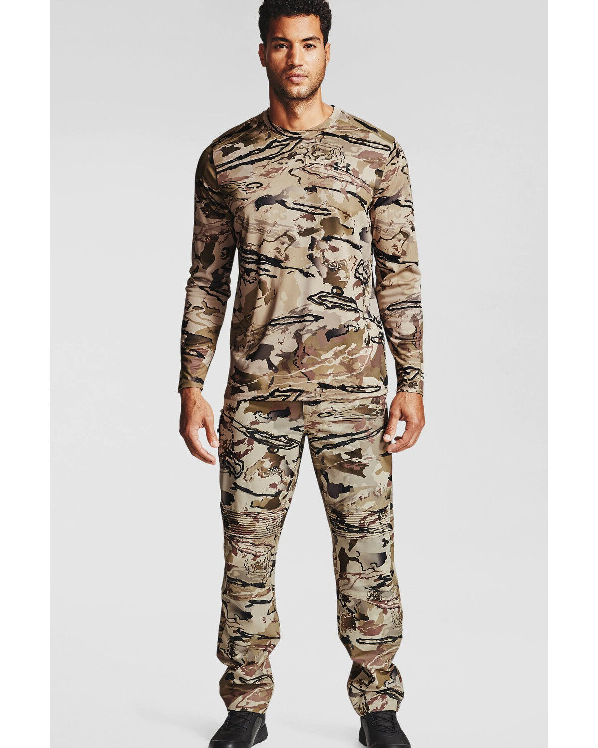 Image #3 - Under Armour Men's Barren Camo Edge Hardwoods Stretch Work Pants, Camouflage, hi-res