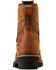 Image #3 - Ariat Men's 8" Logger Shock Shield Waterproof Work Boots - Soft Toe, Brown, hi-res