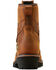 Image #3 - Ariat Men's 8" Logger Shock Shield Waterproof Work Boots - Soft Toe , Brown, hi-res