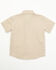Image #3 - Cody James Toddler Boys' Grill and Greet Medallion Print Short Sleeve Snap Western Shirt, Tan, hi-res