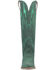 Image #4 - Dingo Women's Thunder Road Western Performance Boots - Pointed Toe, Green, hi-res