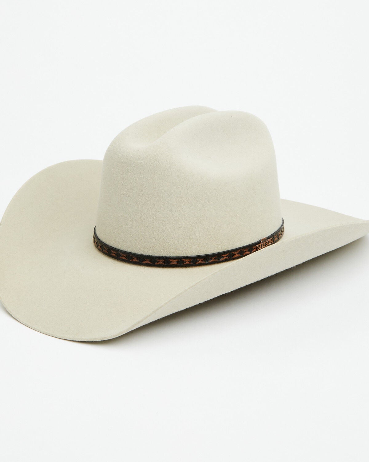 Image #1 - Stetson The Medalist Felt Cowboy Hat, Silver, hi-res