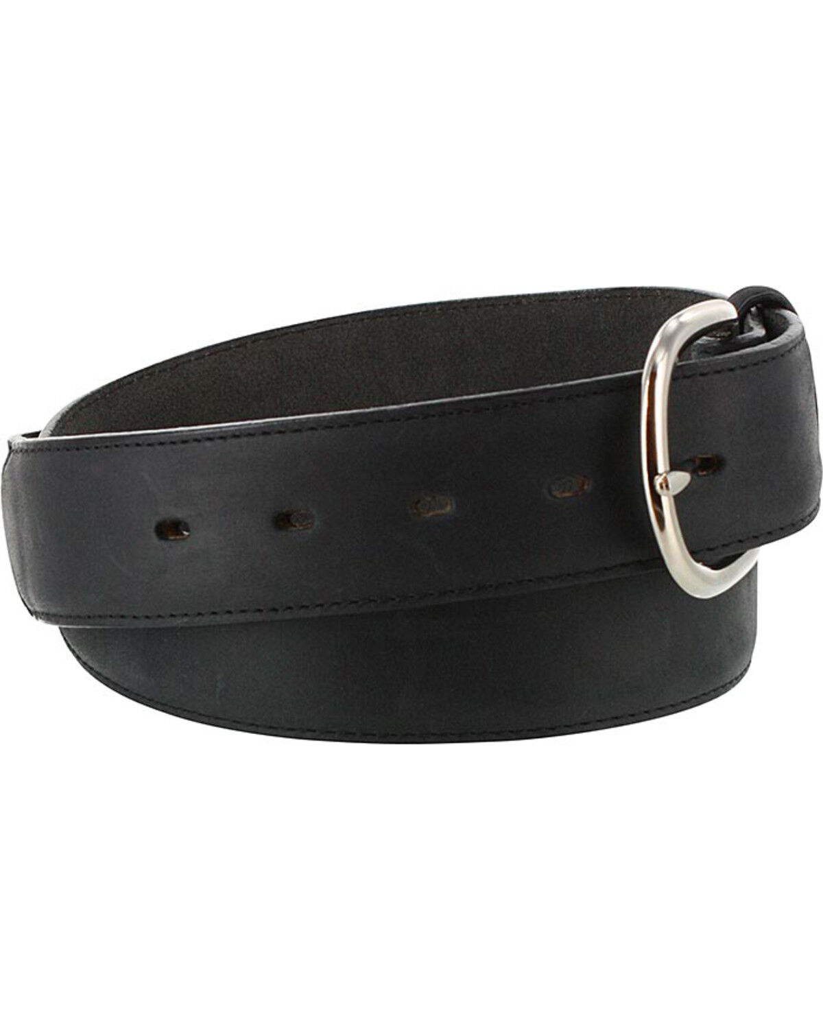 Image #2 - Justin Men's Leather Overlay Belt, , hi-res