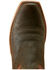 Image #4 - Ariat Men's Futurity Time Roughout Western Boots - Square Toe, Dark Green, hi-res