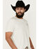 Image #2 - Cody James Men's Infringe Logo Short Sleeve Graphic T-Shirt, Natural, hi-res