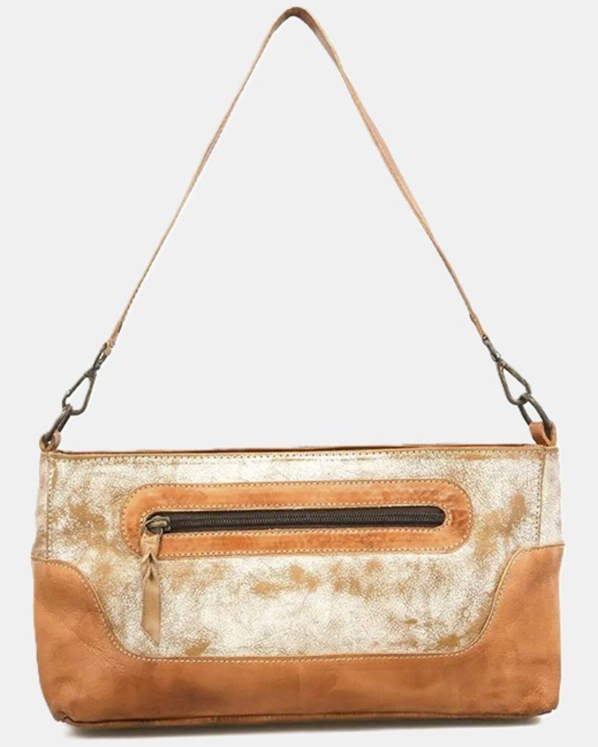 Image #2 - Bed Stu Women's Hyperbolic Shoulder Bag, Tan, hi-res