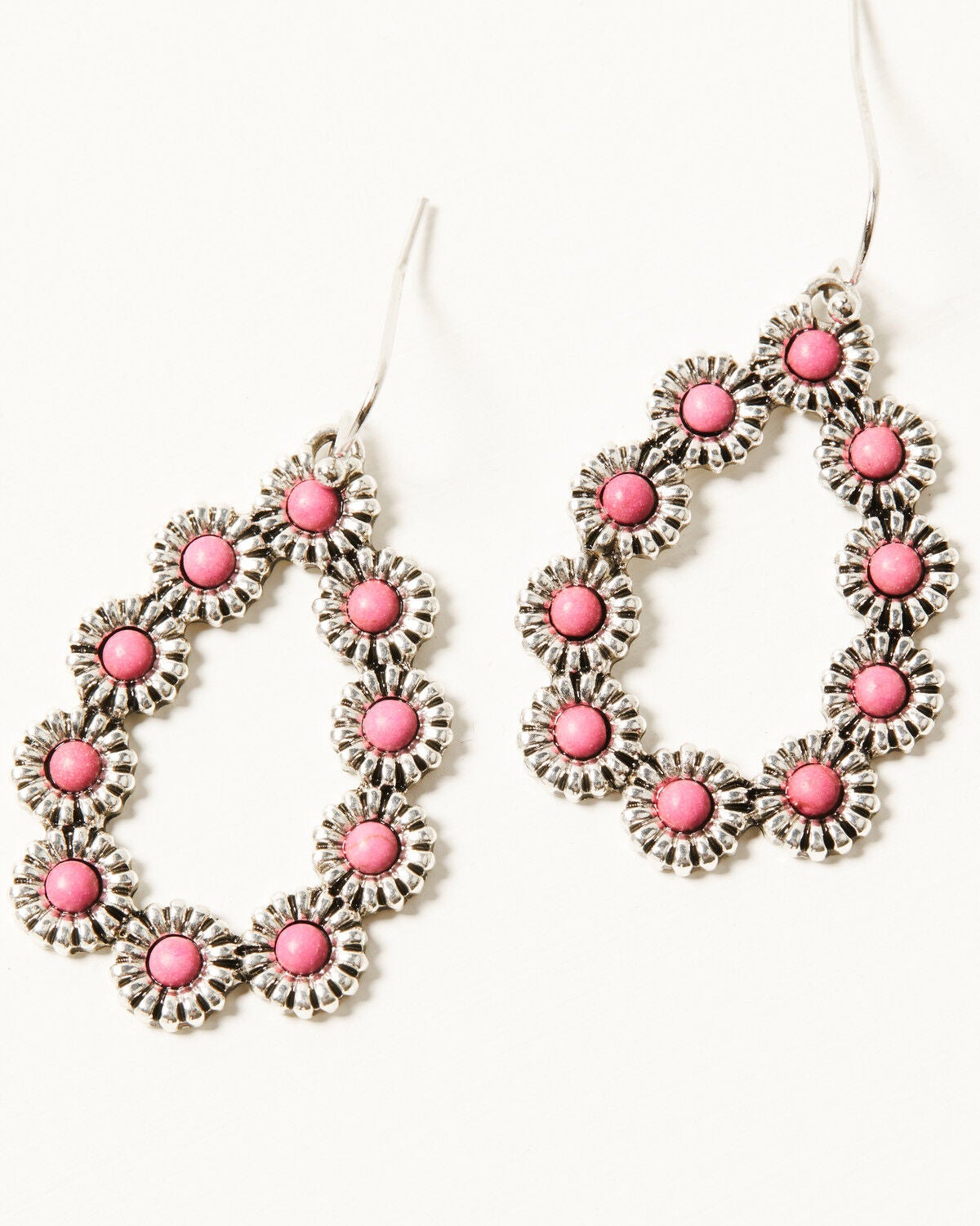 Image #4 - Shyanne Women's Teardrop Cactus Earring Set - 3 Piece, Pink, hi-res