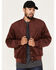 Brixton Men's Dillinger Bomber Jacket, Burgundy, hi-res