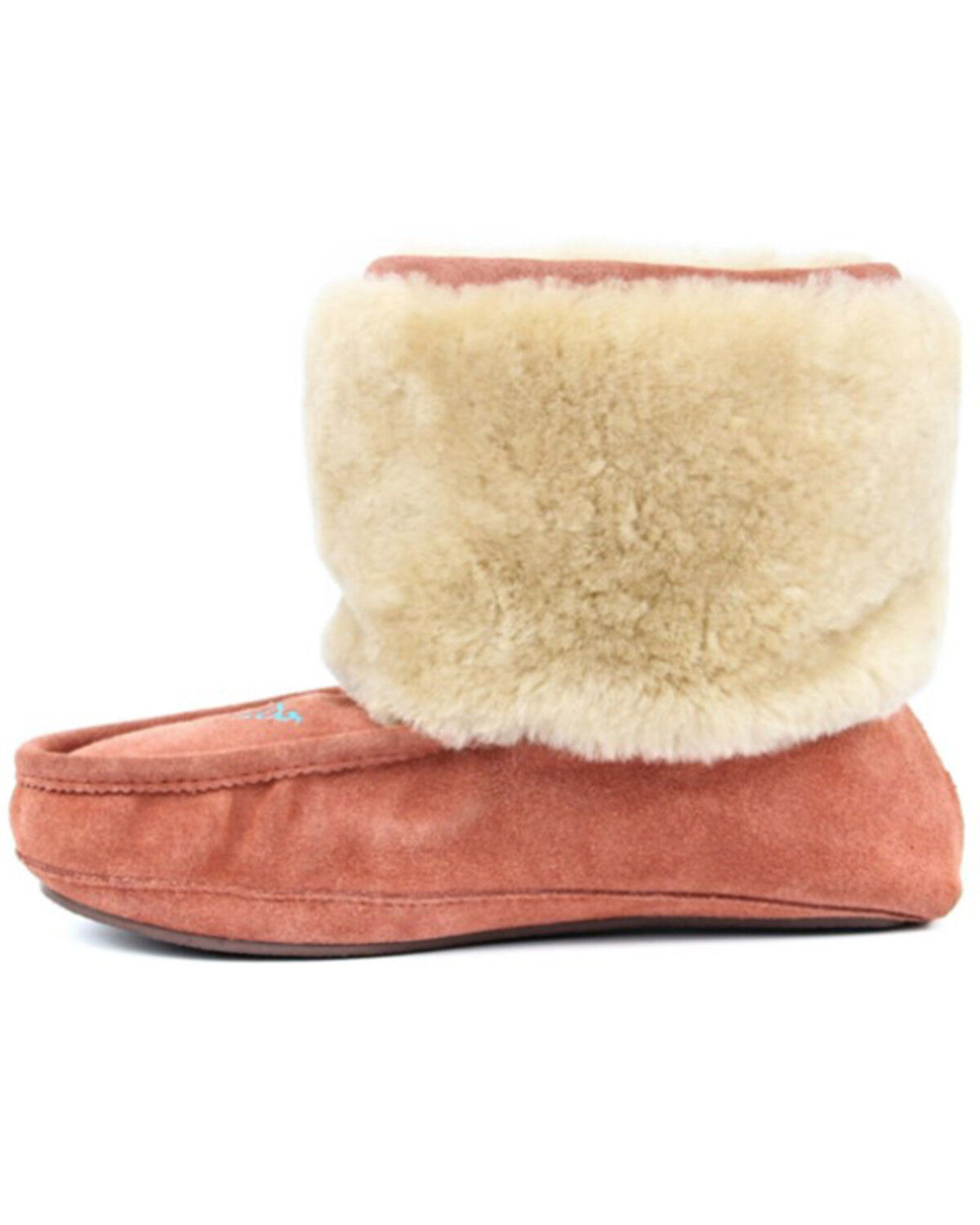 Image #3 - Superlamb Women's Navajo Slip-On Casual Fleece Booties - Moc Toe, , hi-res