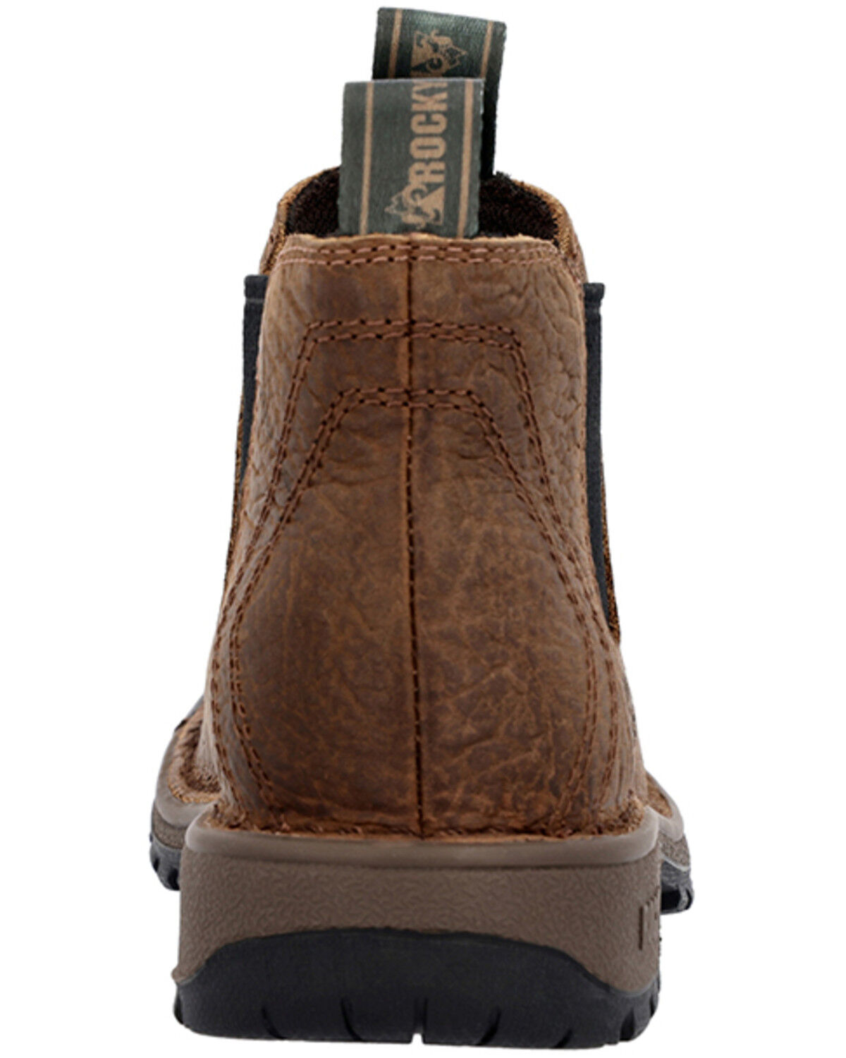 Image #5 - Rocky Little Boys' Legacy 32 Western Boots - Broad Square Toe, Brown, hi-res