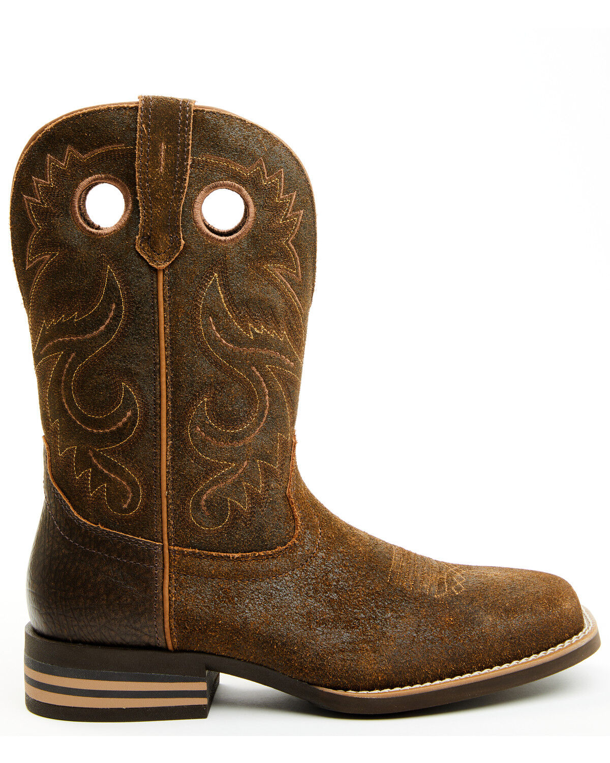 Image #2 - Cody James Cush Core® Men's Honcho Performance Western Boots - Broad Square Toe, Brown, hi-res