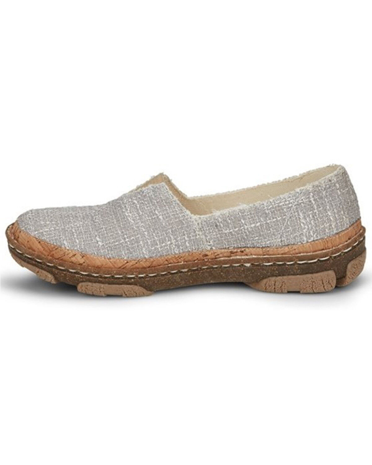 Image #3 - Tony Lama Women's Renata Slip-On Casual Shoes, Grey, hi-res