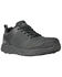 Image #1 - Hoss Men's Buster Low Waterproof Slip Resistant Work Shoes - Carbon Nano Toe, Black, hi-res