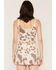 Image #4 - Originality Women's Cow Print Faux Suede Corset Tank, Tan, hi-res