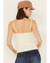 Shyanne Women's Crochet Rib Cami , Cream, hi-res