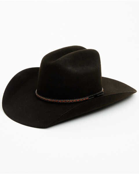 Cody James 3X Felt Cowboy Hat , Dark Brown, hi-res