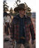 Pendleton Men's Buffalo Plaid Print Wool Timberline Shirt Jacket, Olive, hi-res