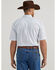 Image #3 - George Strait by Wrangler Men's Geo Print Short Sleeve Button-Down Stretch Western Shirt , White, hi-res