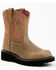 Image #2 - Ariat Women's Fatbaby Bomber Western Boots - Round Toe, Brown, hi-res