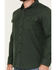 Image #3 - Pendleton Men's Burnside Solid Long Sleeve Button-Down Flannel Shirt, , hi-res