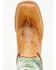 Image #7 - Tin Haul Women's Cactilicious Looking Sharp Sole Western Boots - Broad Square Toe, Brown, hi-res