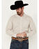 Image #1 - Ariat Men's Pro Series Kiernan Plaid Print Long Sleeve Button-Down Western Shirt, Beige, hi-res
