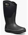 Image #1 - Bogs Women's Classic Tall Rubber Winter Boots - Soft Toe, Black, hi-res