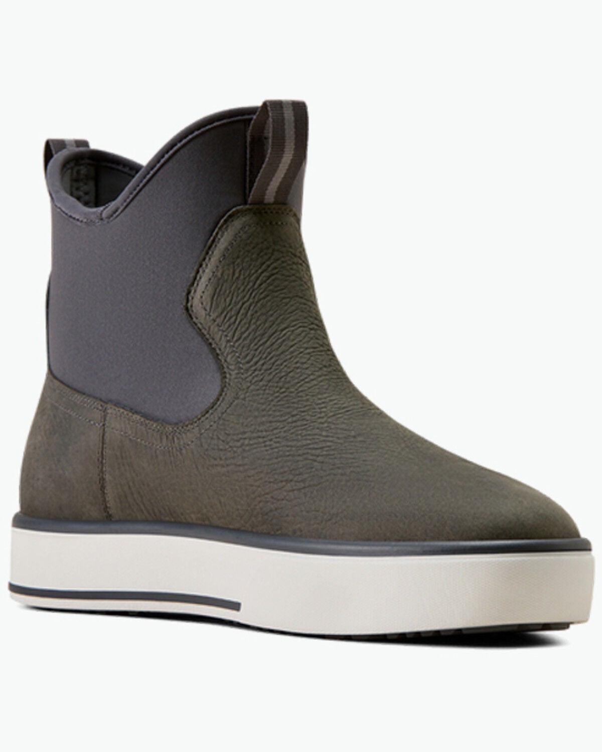Image #1 - Ariat Men's Saylor Shrimp Waterproof Boots - Round Toe, Grey, hi-res