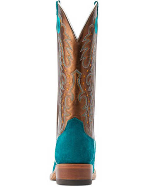 Image #3 - Ariat Women's Futurity Boon Western Boots - Square Toe, Blue, hi-res