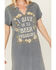 Image #2 - Cleo + Wolf Women's Midi Knit Dress, Slate, hi-res